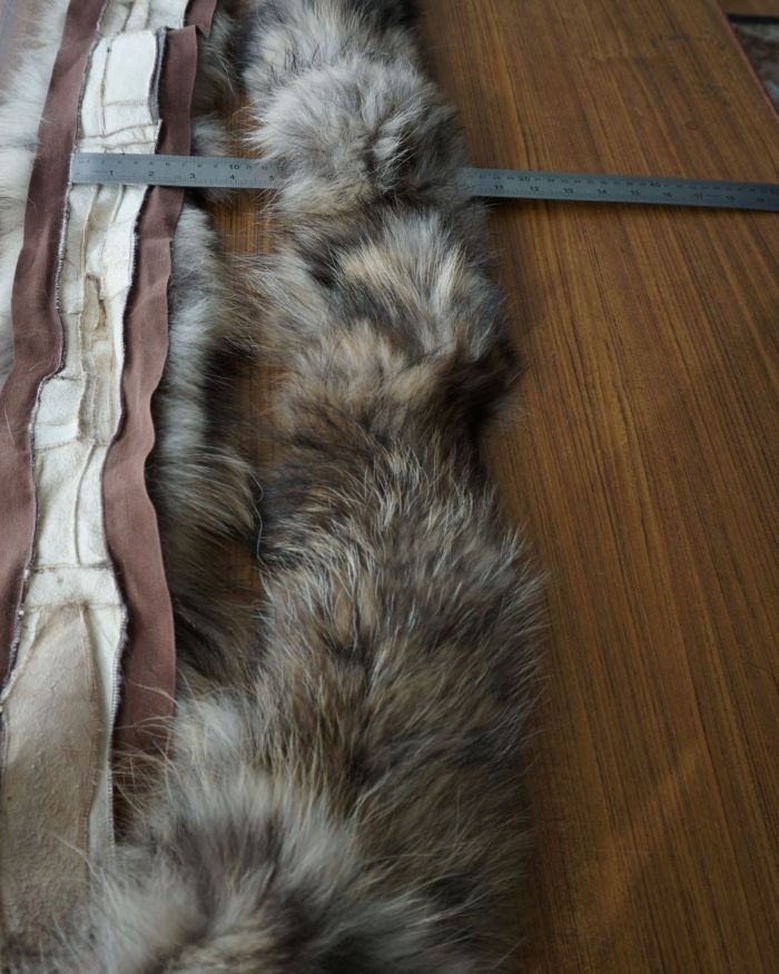 Tiras retal zorro mapache